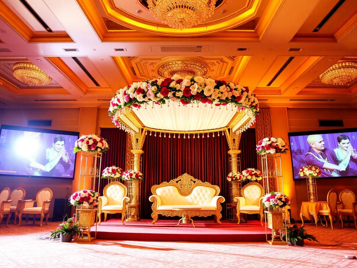 Wedding mandap